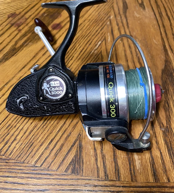 Vintage D.A.M. Quick 3000 Spinning Reel West Germany