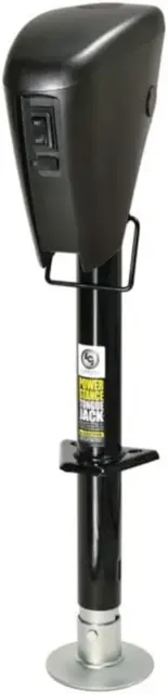 Lippert Components - 813748 Power Stance Tongue Jack with Optional 2-Way to for