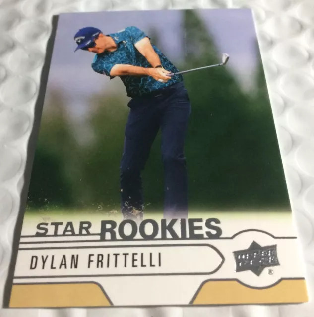 Dylan Frittelli 2021 Upper Deck SP Authentic Golf Star Rookies #UDR-8