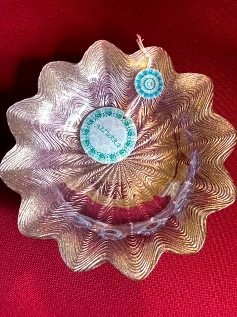 Azzurra Handmade Decorated  Bowl Made in Turkey Stunning