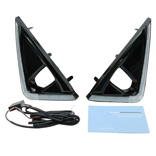 Adatto per Toyota Alphard 2018-2019 Luce di marcia diurna LED con segnale di svolta