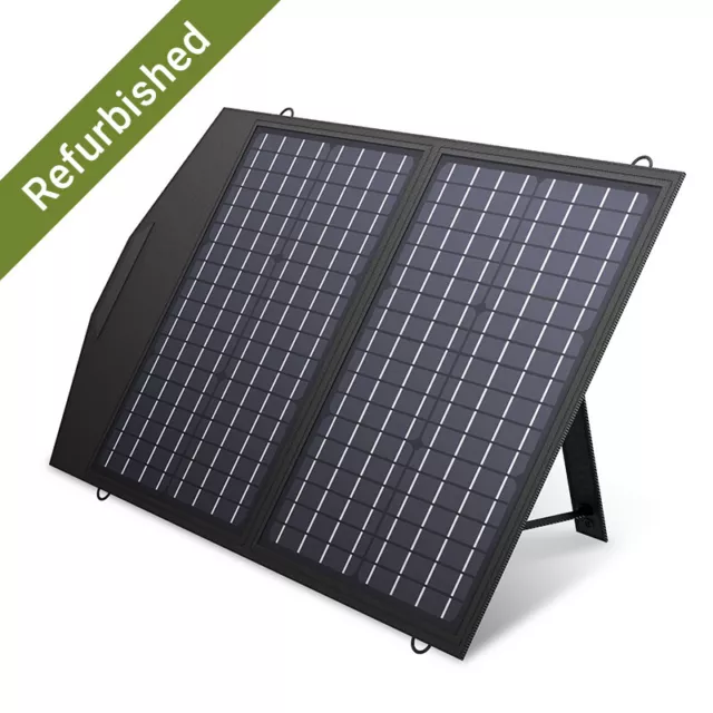 ALLPOWERS Solar Ladegerät, 60W Solarpanel Kompatibel mit Allen Handys, Kamera RV