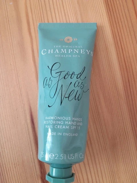 Crema de manos y uñas restauradora de manos armoniosas Champneys 75 ml sellada P&P GRATIS