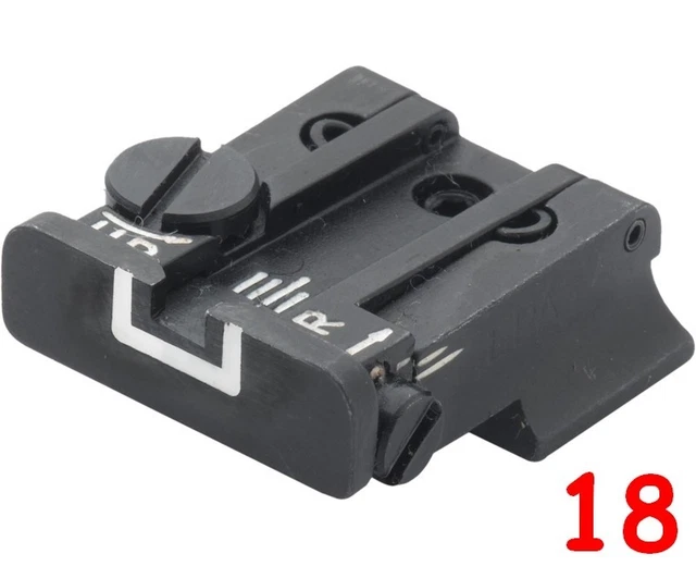 Mirino Posteriore LPA SIGHTS Per Remington 1911 R1 10mm Hunters E Limited Line – Acciaio Italiano - Foto 2