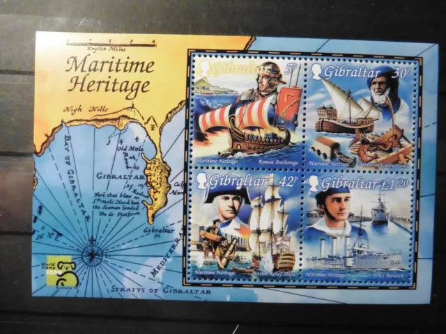 Gibraltar 1999; Schiffe; Block 35; postfrisch xx; s. Scan;