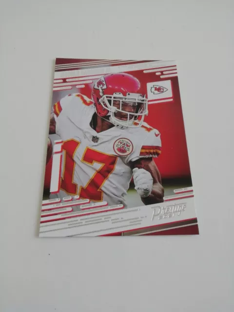 Mecole Hardman Kansas City Chiefs 2021 Prestige #89 NFL Trading Card