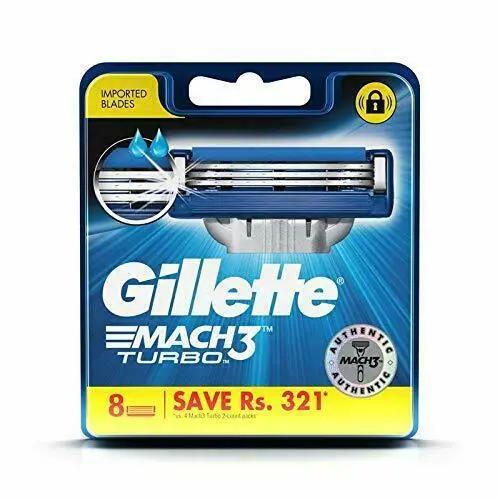 Hojas de afeitar para hombre Gillette Mach3 Mach 3 Turbo para maquinilla de...