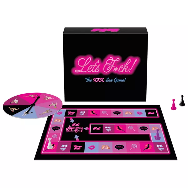 LET'S F*CK BOARD GAME Adult Sex Couples Gift   uk