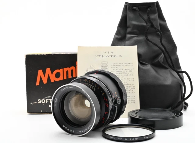TOP MINT w/ Case ] Mamiya Sekor 65mm F/4.5 Wide Lens RB67 PRO S SD