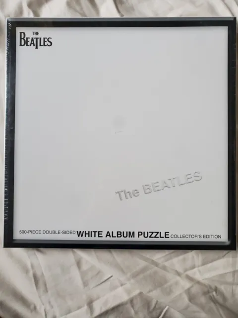 The Beatles White album Puzzle 500pc Double Sided Collector's Edition NEW Sealed