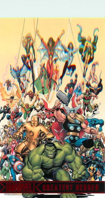 2012 Rittenhouse Archives Marvel Greatest Heroes - Pick / Choose Your Cards