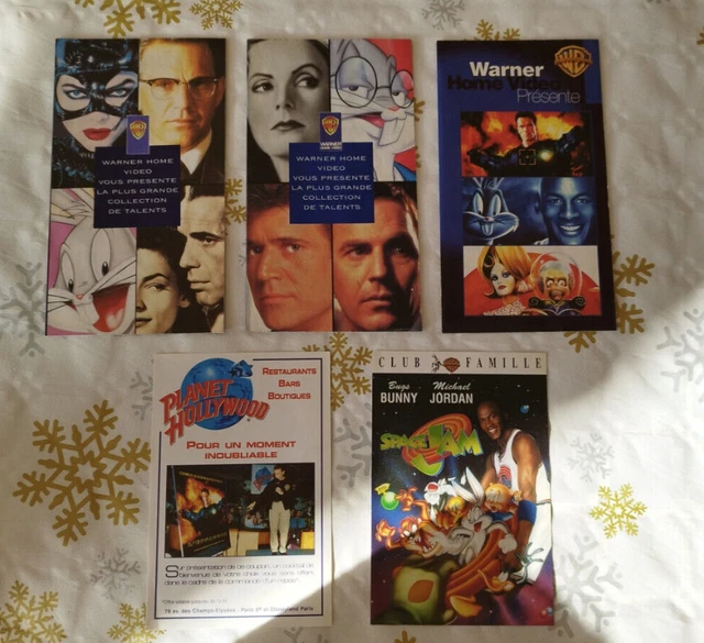 WARNER BROS. VIDEO VHS Catalog Lot £10.25 PicClick UK