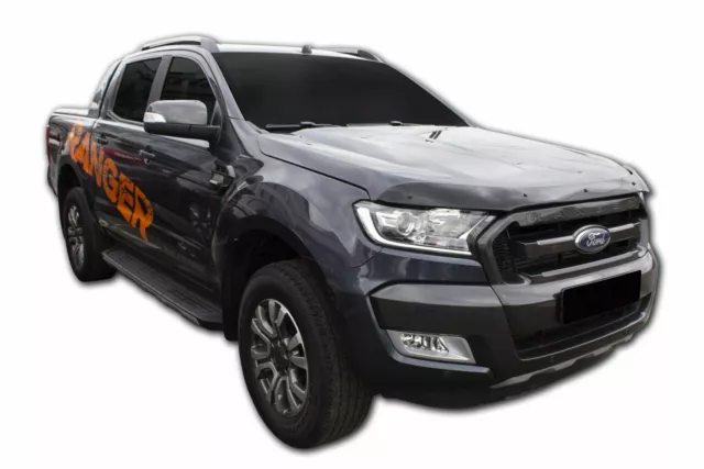 BRA CAPOT DEFLECTEUR PROTECTION pour FORD RANGER 2016-2023 SCOUTT 3