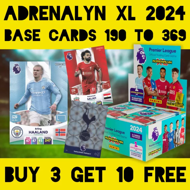 PANINI ADRENALYN XL Premier League 2024 20232024 Base Cards 190