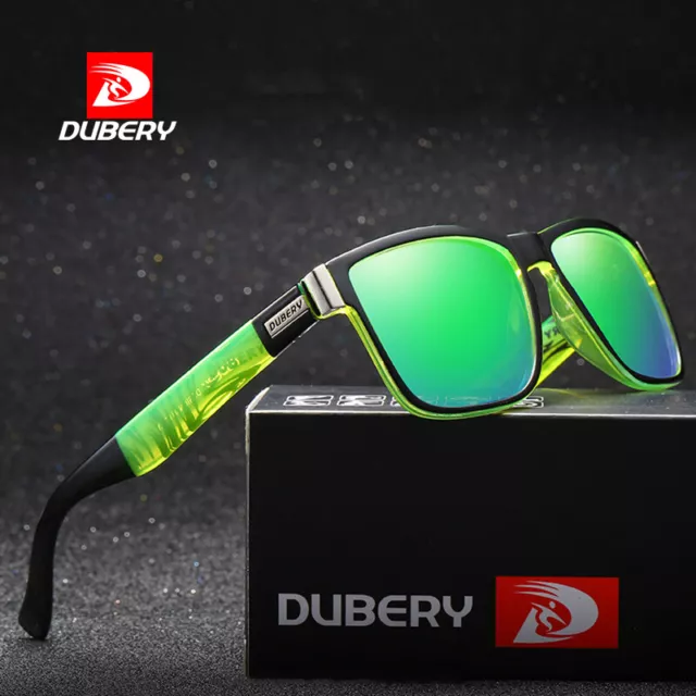 DUBERY Men Women Polarized Sunglasses Driving Eyewear UV400 Outdoor Sport Shades