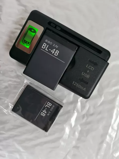 BL-5K NOKIA Battery + LCD Charger for N85 N86 N87 8MP 2610s 701 C7 X7 C7-00