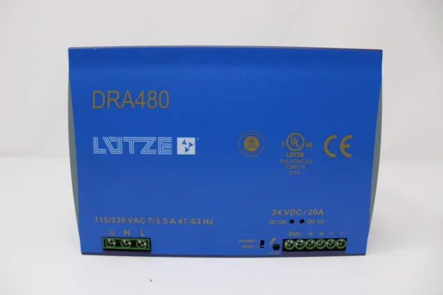 Lutze DRA480-24A Power Supply