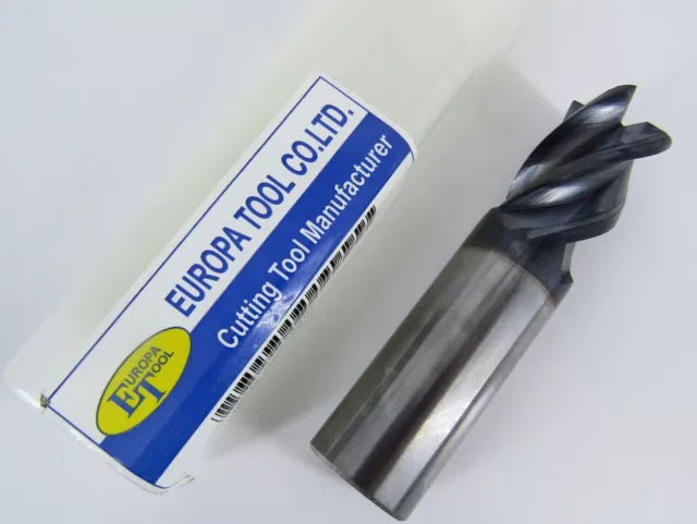 Europa Solid Carbide TIALN 25mm - HX2 Coated End Mill 4 Flute S.S. - 1383232500