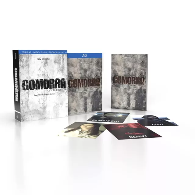 Gomorra - La Serie Completa - Stagioni 1-5 - Cof. 19 Blu Ray - Nuovo Sigillato