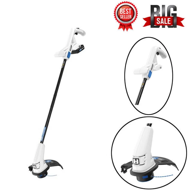 ELECTRIC CORDLESS GRASS String Trimmer Lawn Edger Weed Wacker Cutter w