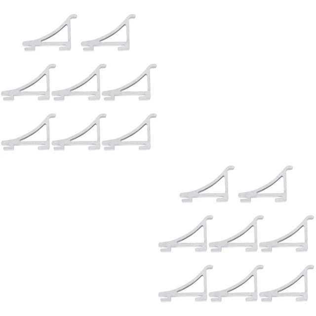 2x parti per scaffalature frigorifero supporti per scaffalature frigorifere supporto per scaffalature a parete