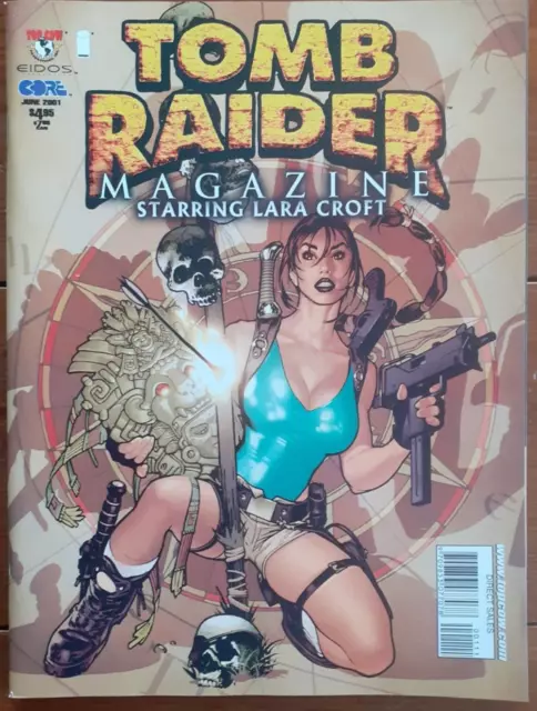 Tomb Raider Magazine #1, Image Comics/Top Cow, June 2001, Vf-