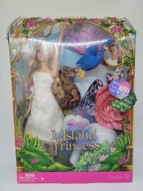 Barbie Island Princess Rosella From Mattel white dress no2