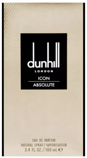 PARFUM Alfred Dunhill Icon Absolute pour homme  Eau De Parfum spray 100ml Neuf