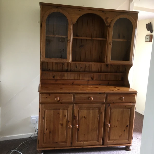 DUCAL VICTORIA PINE Welsh Dresser Solid Wood Rustic Country Farmhouse