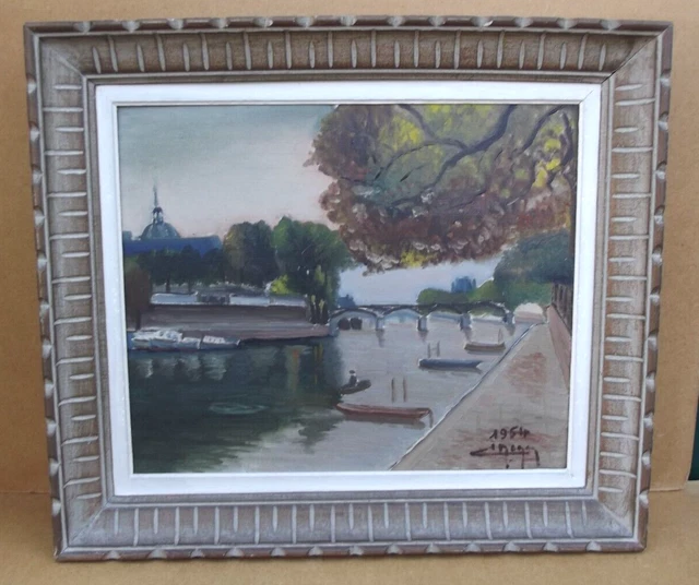 Ancien Insigne épinglette Ecole Du Ski Le Cabri - Signé Aubert Paris - Années 1960