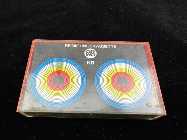 DDR ORWO Originale " REINIGUNGSKASSETTE KR "  / gut EVP : 13,00Mark  - Jo