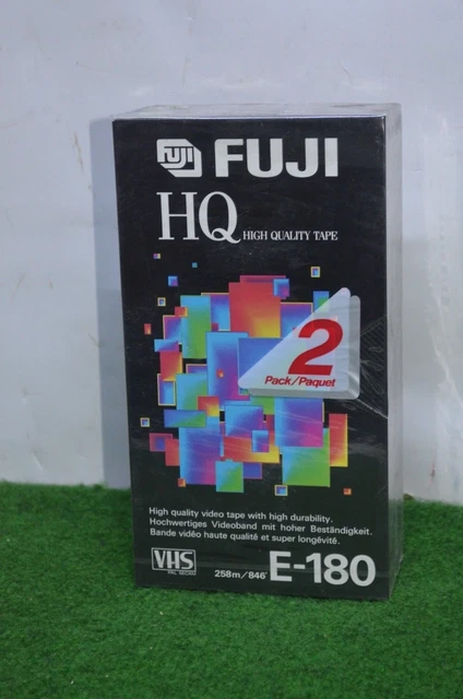 lot 4 cassette video VHS vierge MAWELL SQ 240 + BASF EQ 260 300 K7