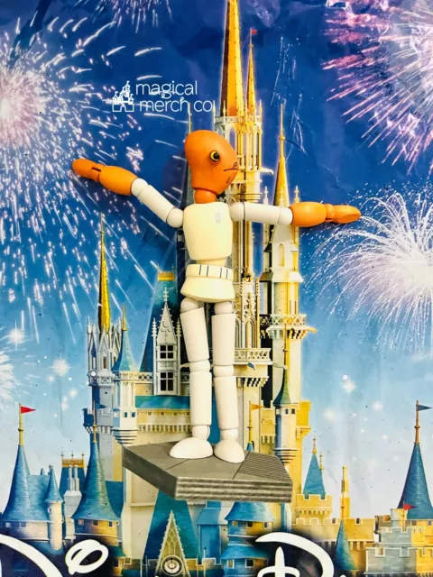 Disney Parks Star Wars Galaxy's Edge Toydarian Wooden Admiral Ackbar Toy Figure