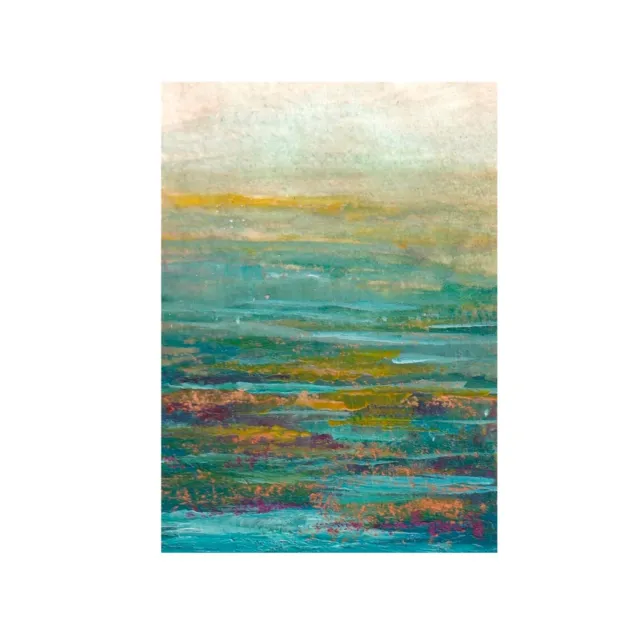 Limited Edition ACEO Art Print /50 Watercolor Pastel Painting Abstract Landscape