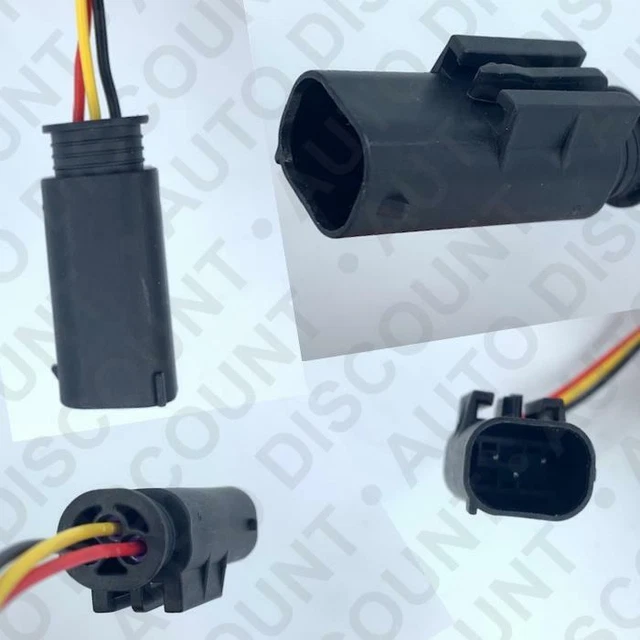Connecteur Prise 1J0973702 / 1J0973802 - Compatible VW, Audi, Seat, Skoda, Porsche - Occasion