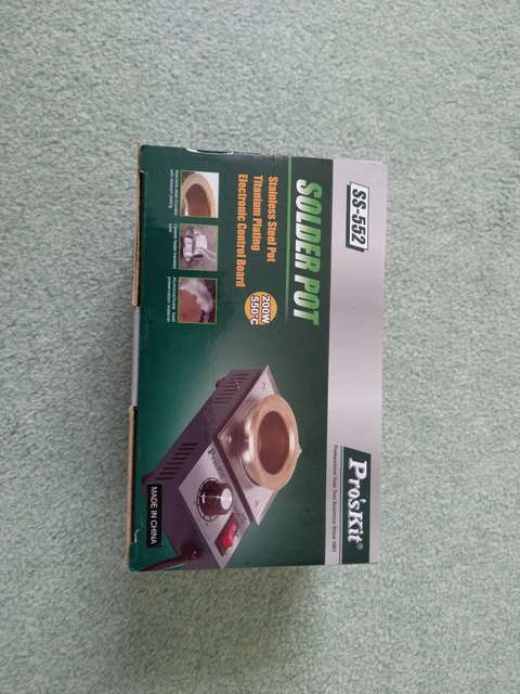 Soldering Pot With Electronic Control Plate For Can Coating Pro'Kit SS-552B
