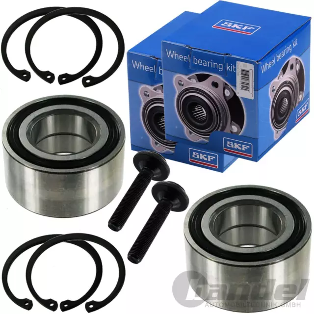 2x SKF RADLAGER-SATZ HINTEN für AUDI 100 C3 200 COUPE A6 C4,C5 A8 4D QUATTRO