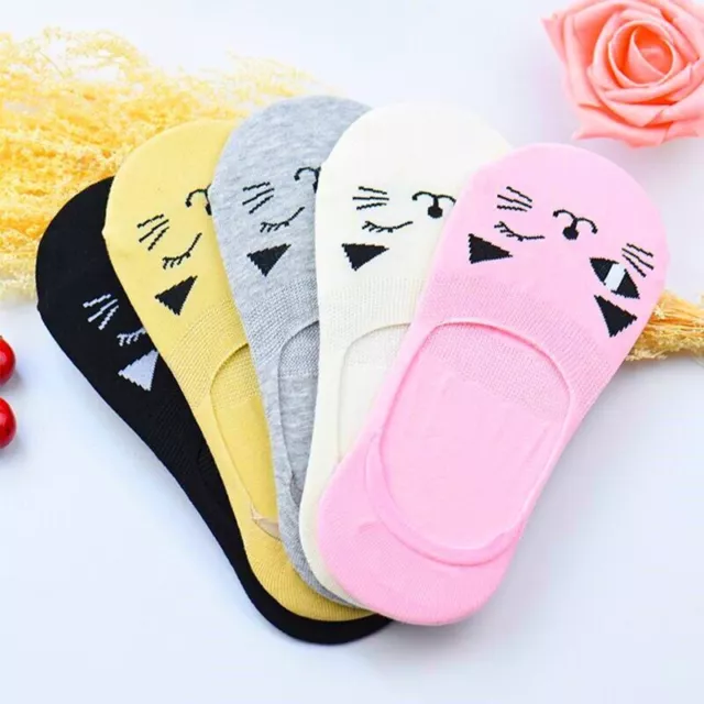 Harajuku Animal Ankle Socks - Invisible Low Cut Sock Women Fashion Socks 5pairs