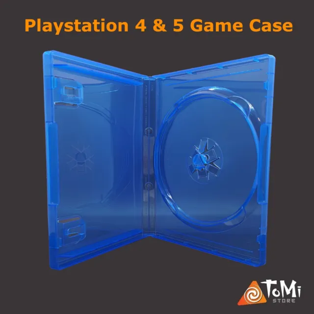 Playstation 4 Ersatzhülle für 1 Disc PS4 & PS5 Spiele Leerhülle Game Case Hülle