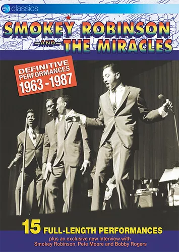 Smokey Robinson and the Miracles: Definitive Performances DVD (2015) Smokey