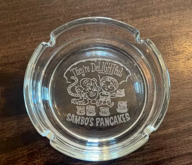 SAMBO'S PANCAKES RESTAURANT Sambos ashtray $21.98 - PicClick