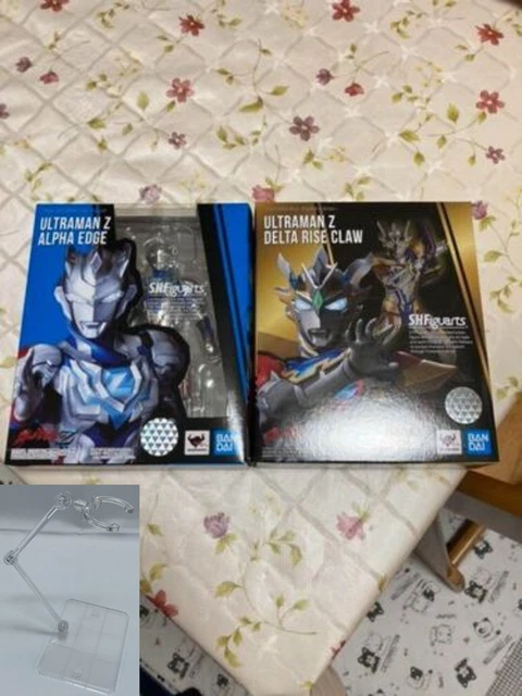 SH Figuarts ULTRAMAN Z Alpha Edge & Delta Rise Claw Figure Bandai "Excellent"