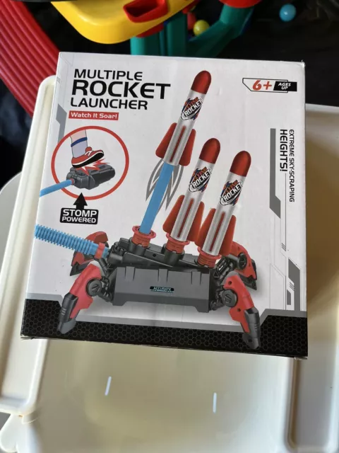 Multiple Rocket Launcher Garden Toy