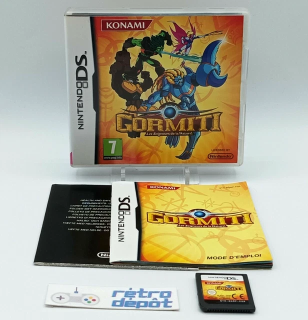 GORMITI LOS SEÑORES De La Naturaleza Nintendo DS 2DS 3DS