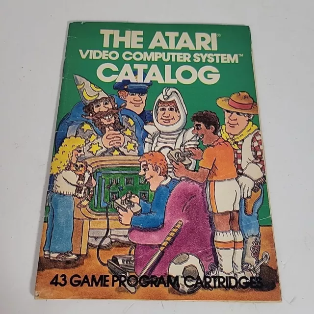 Vintage 1981 - The Atari Video Computer System Catalog - 43 Game Program #1