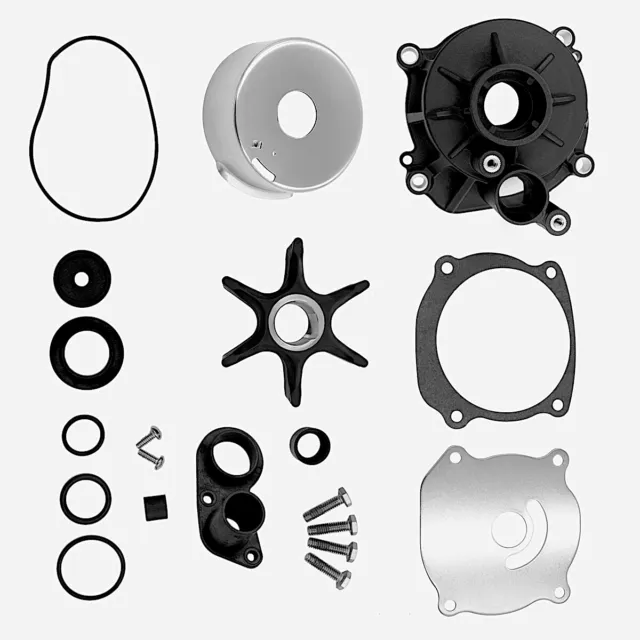 Water Pump Impeller Kit for Johnson 3 4 9.9 15 65-300 HP Outboards 5001594