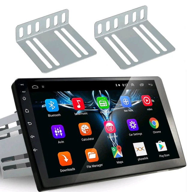 Universal 2 Din Car Radio MP5 Mounting Holder Support  Quick Installation Tool,
