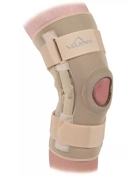 VULKAN Hinged Knee Stabiliser,Beige