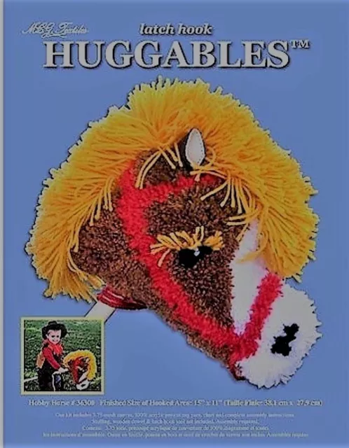 Latch Hook Huggables Kit Hobby Horse 36300 Stuffed Toy MCG Textiles