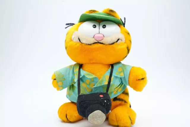 VTG 1978-1981 "Garfield Tourist" soft toy plush - Plush Toy 1980s - Orig
